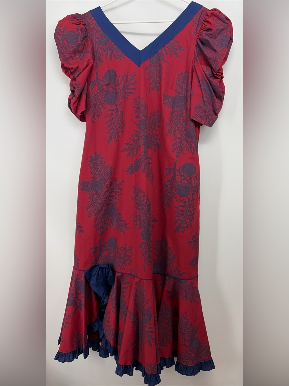 Vintage Hilo Hattie Fashions Hawaii Dress Size 16 Maxi Length